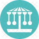 Amusement Park Fair Ride Fun Icon