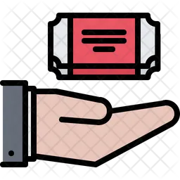 Amusement Park Ticket  Icon