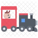 Amusement Park Train Toy Train Funfair Train Icon