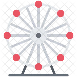 Amusement Wheel  Icon