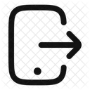 An Mobiltelefon Senden Mobiltelefone Symbol