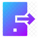 An Mobiltelefon senden  Symbol