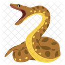Anaconda Snake Animal Icon