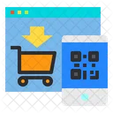 Sitio Web Carrito Compras Icono