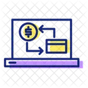 Tienda Online Llenar Icono