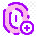 Anadir Huella Dactilar Anadir Huella Dactilar Huella Dactilar Icon
