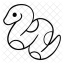 Anakonda Schlange Tier Symbol