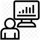 Grafico De Funcionarios Grafico De Funcionarios Grafico Ícone