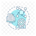 Analisador De Log Analise De Log Gerenciamento De Rede Ícone