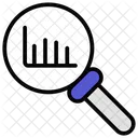 Analisar Rastrear Planejar Ícone