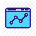 Diagrama Dados Analise Ícone