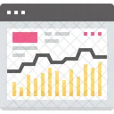 Analise Analytics Grafico Ícone