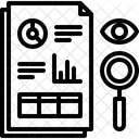 Estatisticas Pesquisa Monitoramento Ícone