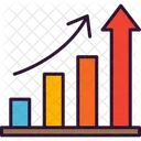 Crescimento de análise  Ícone