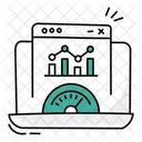 Analise Da Web Otimizacao De Velocidade Velocidade Do Site Ícone