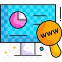 Análise da Web  Icon