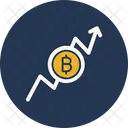 Analise De Bitcoin Grafico De Bitcoin Grafico De Bitcoin Ícone