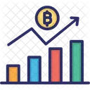 Estatisticas De Bitcoin Analise De Bitcoin Grafico De Bitcoin Ícone