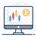 Análise de bitcoin  Ícone