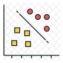 Analise De Cluster Cluster Grafico Ícone