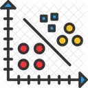 Análise de agrupamento  Ícone