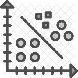 Análise de agrupamento  Ícone