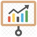 Crescimento Analise Vendas Ícone