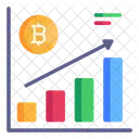 Analise De Criptomoeda Analise De Bitcoin Grafico De Bitcoin Ícone