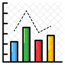 Frequencia Relativa Aplicacao De Graficos Grafico De Colunas Ícone