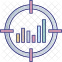 Analise De Dados Estatisticas Alvo Ícone
