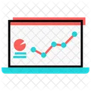 Analise De Dados Estatisticas Infografico Ícone