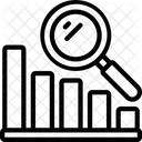 Analise De Dados Analise Grafico De Barras Ícone