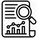 Analise Grafica De Dados Pesquisa De Arquivos Monitoramento De Arquivos Ícone