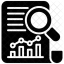 Analise Grafica De Dados Pesquisa De Arquivos Monitoramento De Arquivos Ícone