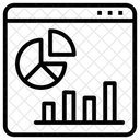 Análise de dados  Ícone