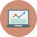 Analise De Dados Desempenho De SEO Analise Da Web Ícone
