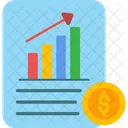 Analise Da Divida Aumento Economia Ícone