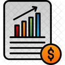 Analise Da Divida Aumento Economia Ícone