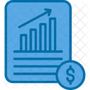 Analise Da Divida Aumento Economia Ícone