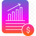 Analise Da Divida Aumento Economia Ícone