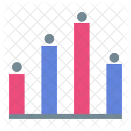 Análise de gráfico de barras  Ícone