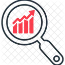 Analise De Marketing Crescimento Estrategia Ícone