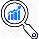 Analise De Marketing Crescimento Estrategia Ícone