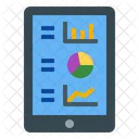 Relatorio Grafico Grafico Torta Negocio Marketing Crescimento Ícone