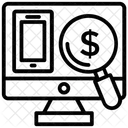 Analise De Mercado Desenvolvimento De Negocios Monitoramento De Marketing Empresarial Ícone