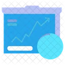 Analise De Mercado Analise De Acoes Mercado Ícone