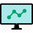 Analise Comercial Grafico Comercial Comparacao De Mercado Ícone