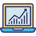 Analise De Negocios Avaliacao De Negocios Grafico De Negocios Ícone