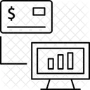Negocios Eletronicos Analise De Pagamento Cartao De Credito Ícone