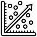 Analise De Regressao Grafico Linear Grafico Ícone